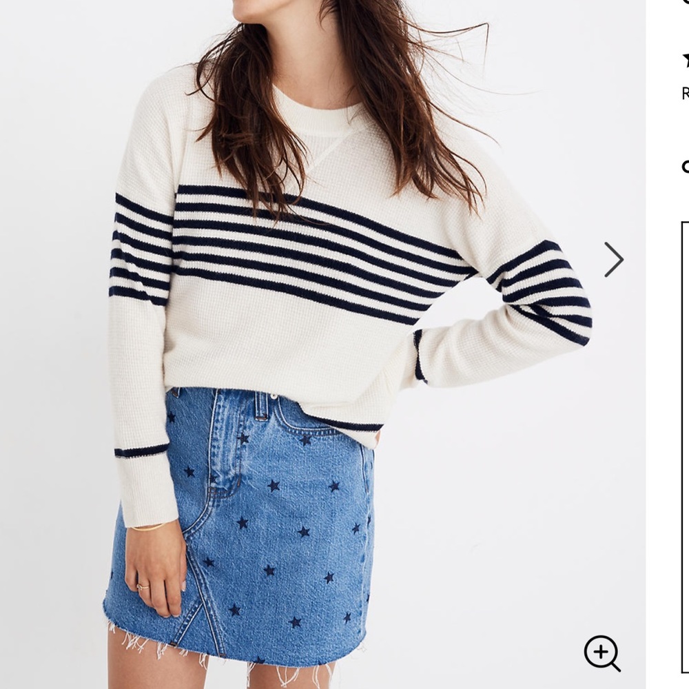 Madewell cashmere sweatershirt - Picture 1 of 7